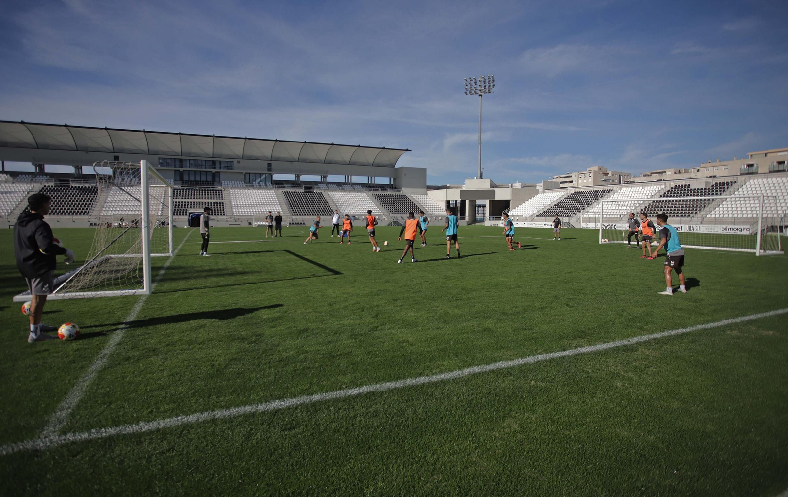 Fotos del entrenamiento de la Balona en el día de la Inmaculada Concepción