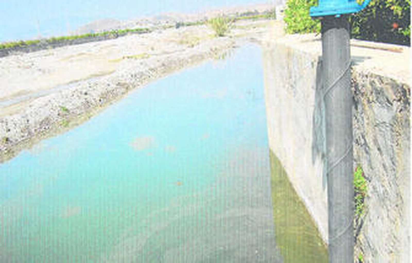 El Sindicato de Riegos de Almería ha presentado estas fotos ante el Juzgado sobre la captación de agua.