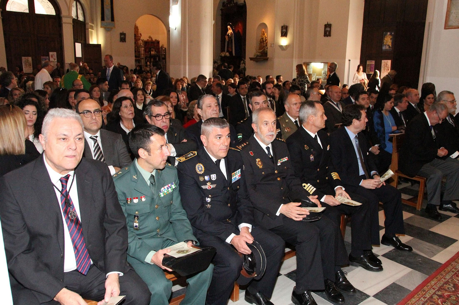 Imágenes de la bendición de la Virgen del Carmen