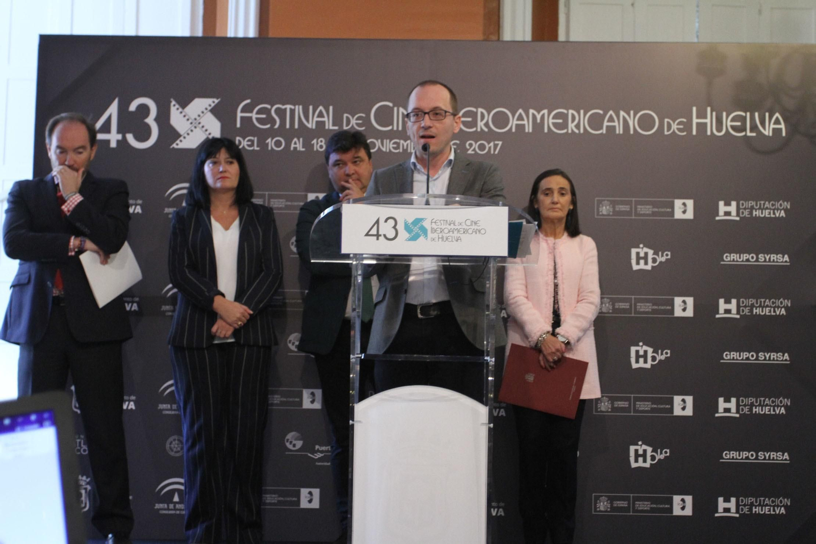 Presentación oficial de la 43 edición del Festival de Cine Iberoamericano de Huelva
