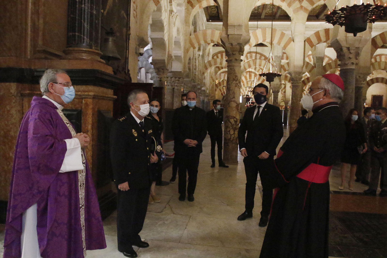 Las fotos del funeral por las víctimas del covid-19 en Córdoba