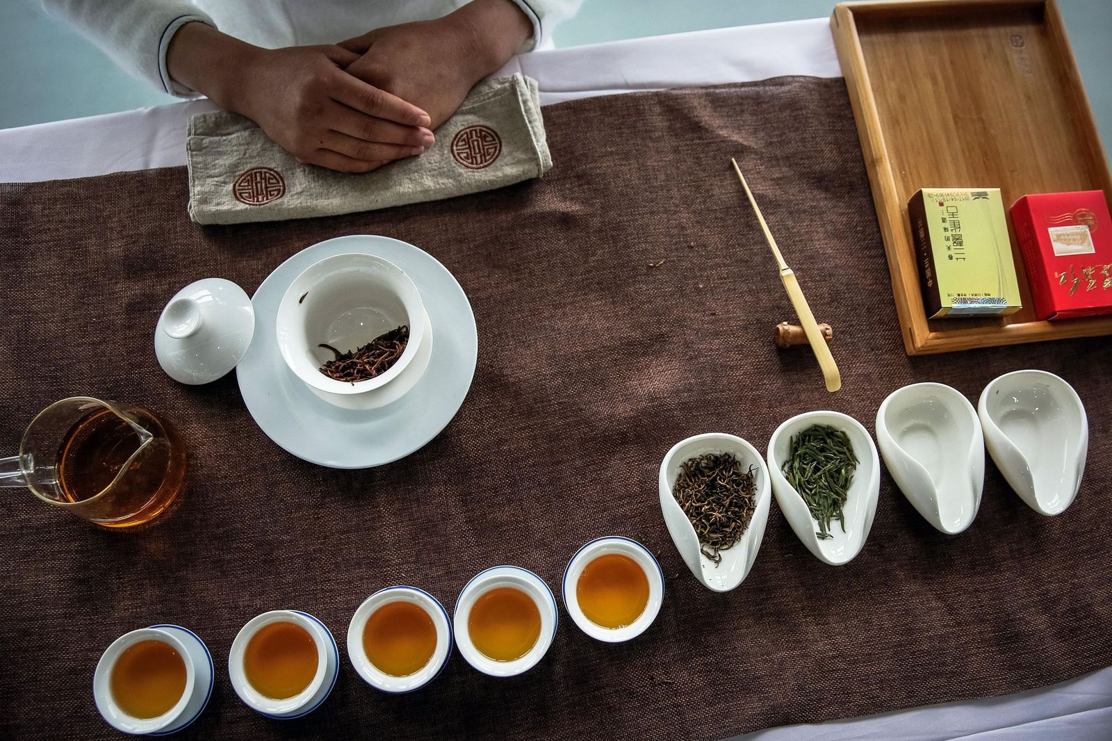 Hoy en día, China es el mayor productor mundial de té