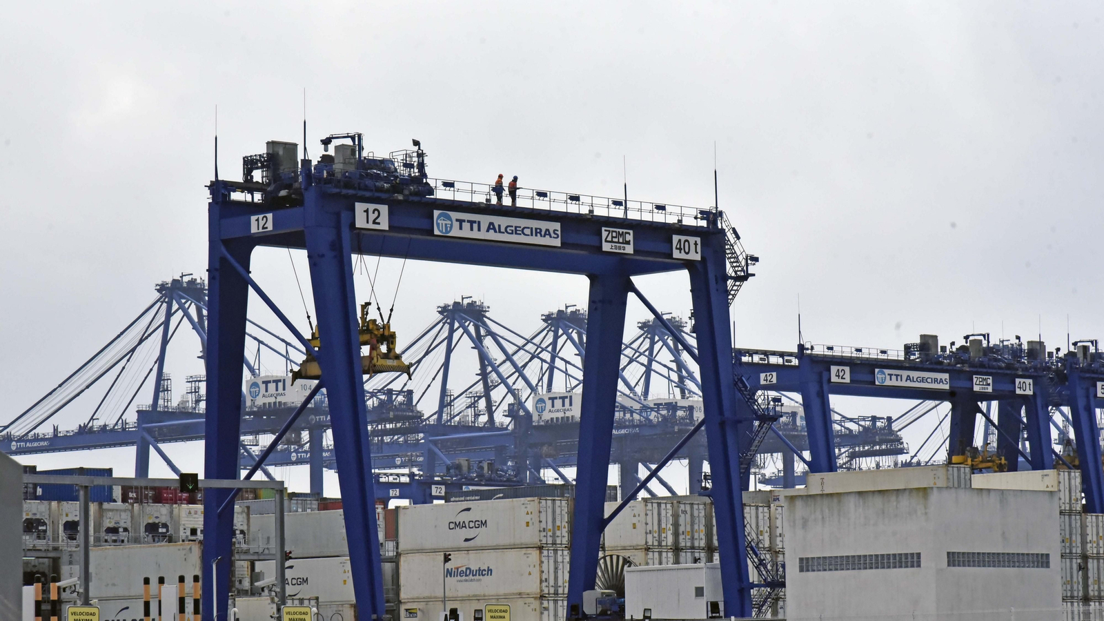 Las fotos de la actividad en el Puerto de Algeciras durante el estado de alarma