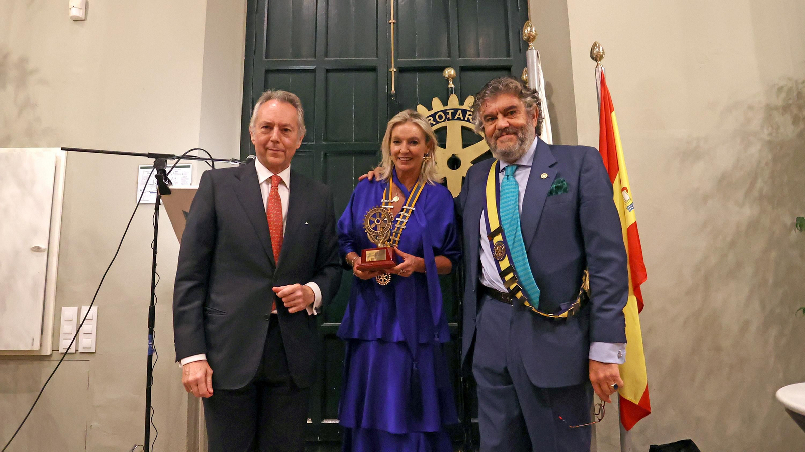 Imágenes de los premios Rotary Club de Jerez