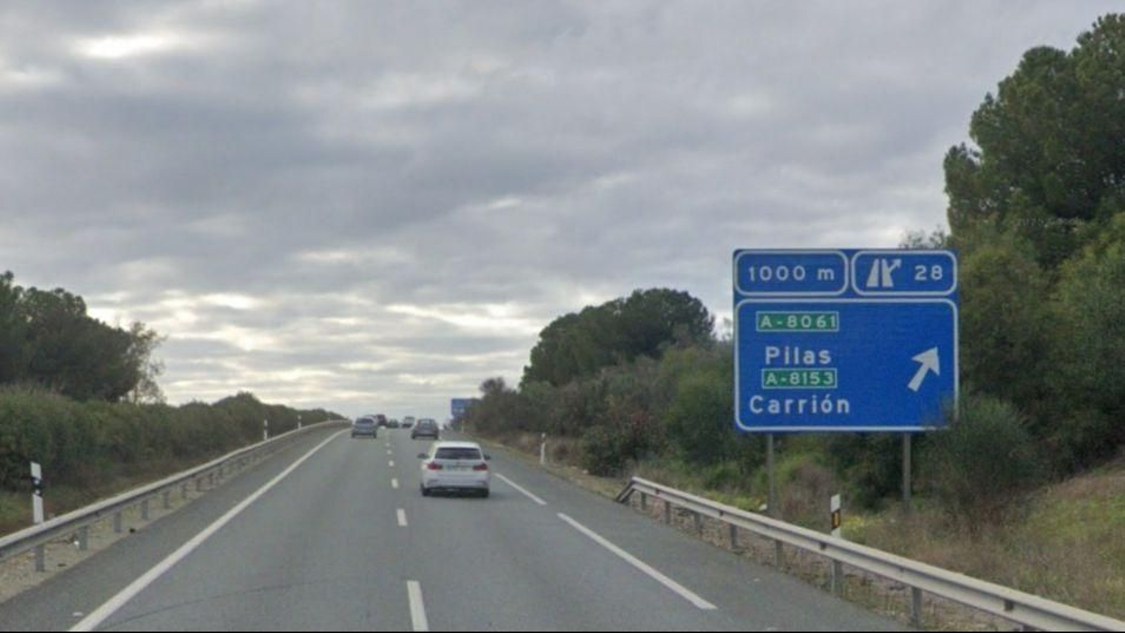 El traficante fue interceptado a la altura del kilómetro 28 de la A-49, en el término de Carrión de los Céspedes.