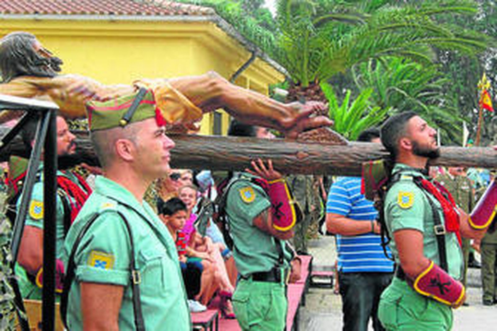 La legión en su día