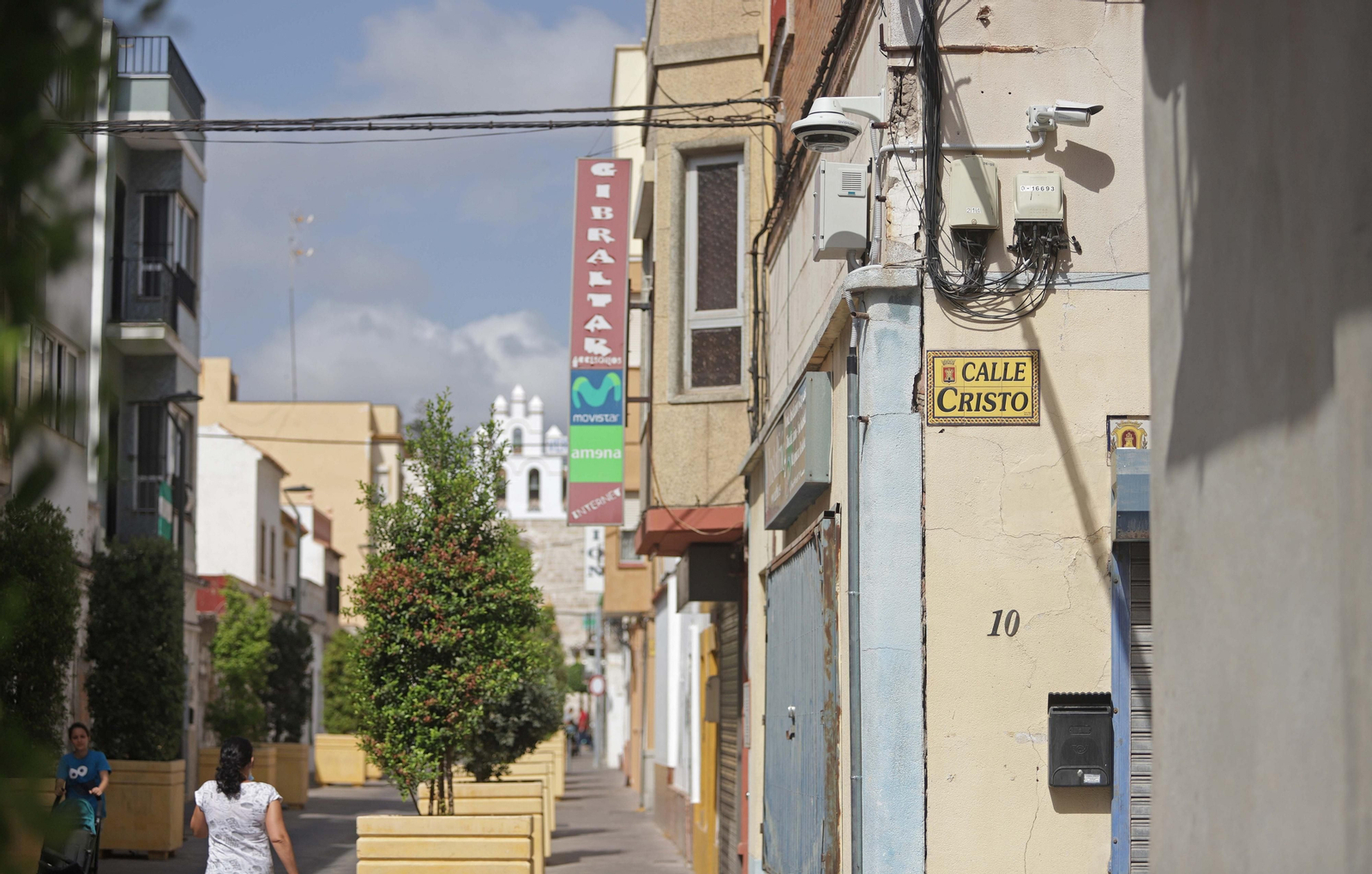 El barrio de La Caridad de Algeciras, en imágenes