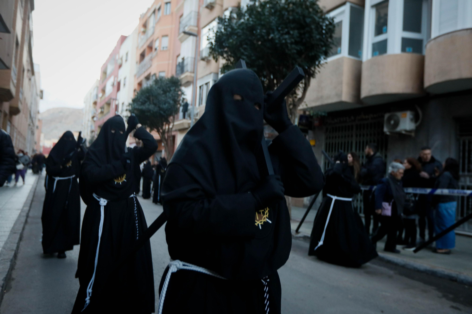 La procesión del Calvario, en imágenes