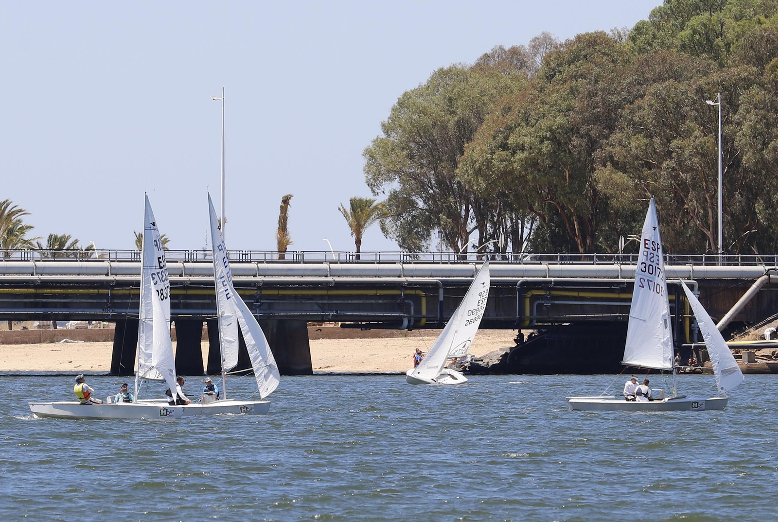 Imágenes de la final de la Copa de Andalucía de Snipe en Huelva