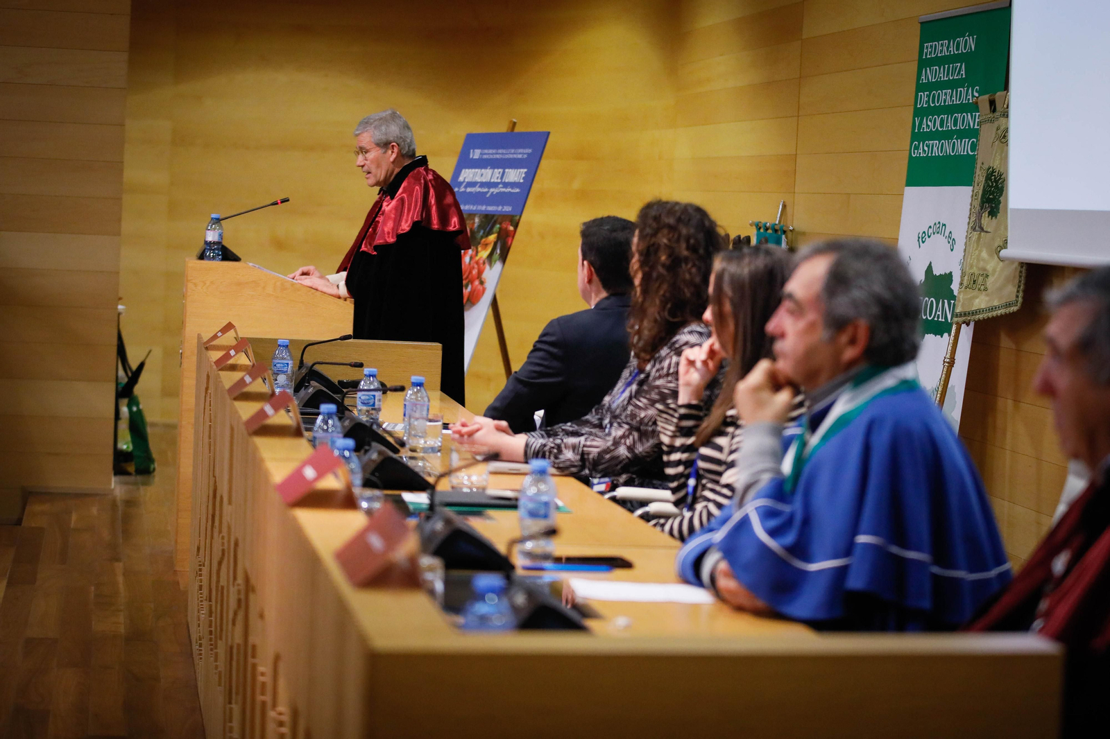 Las mejores imágenes de las conferencias en el congreso gastronómico ofrecido por CAPARROS
