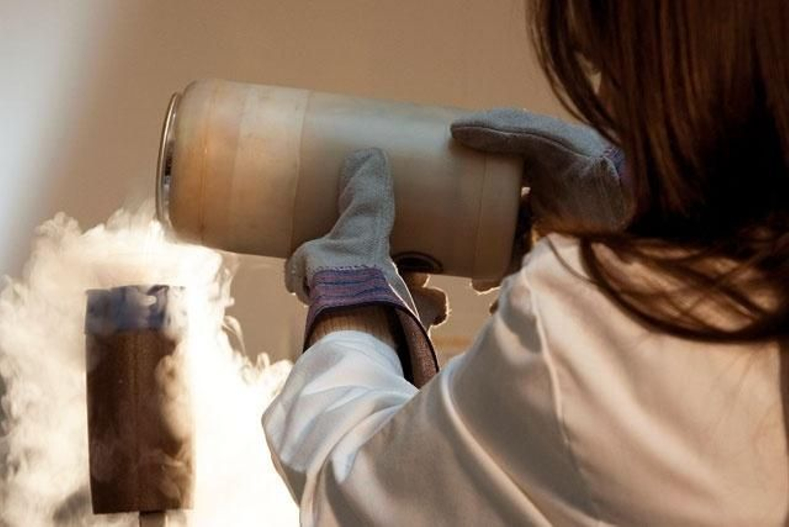 Una investigadora de la UMA.