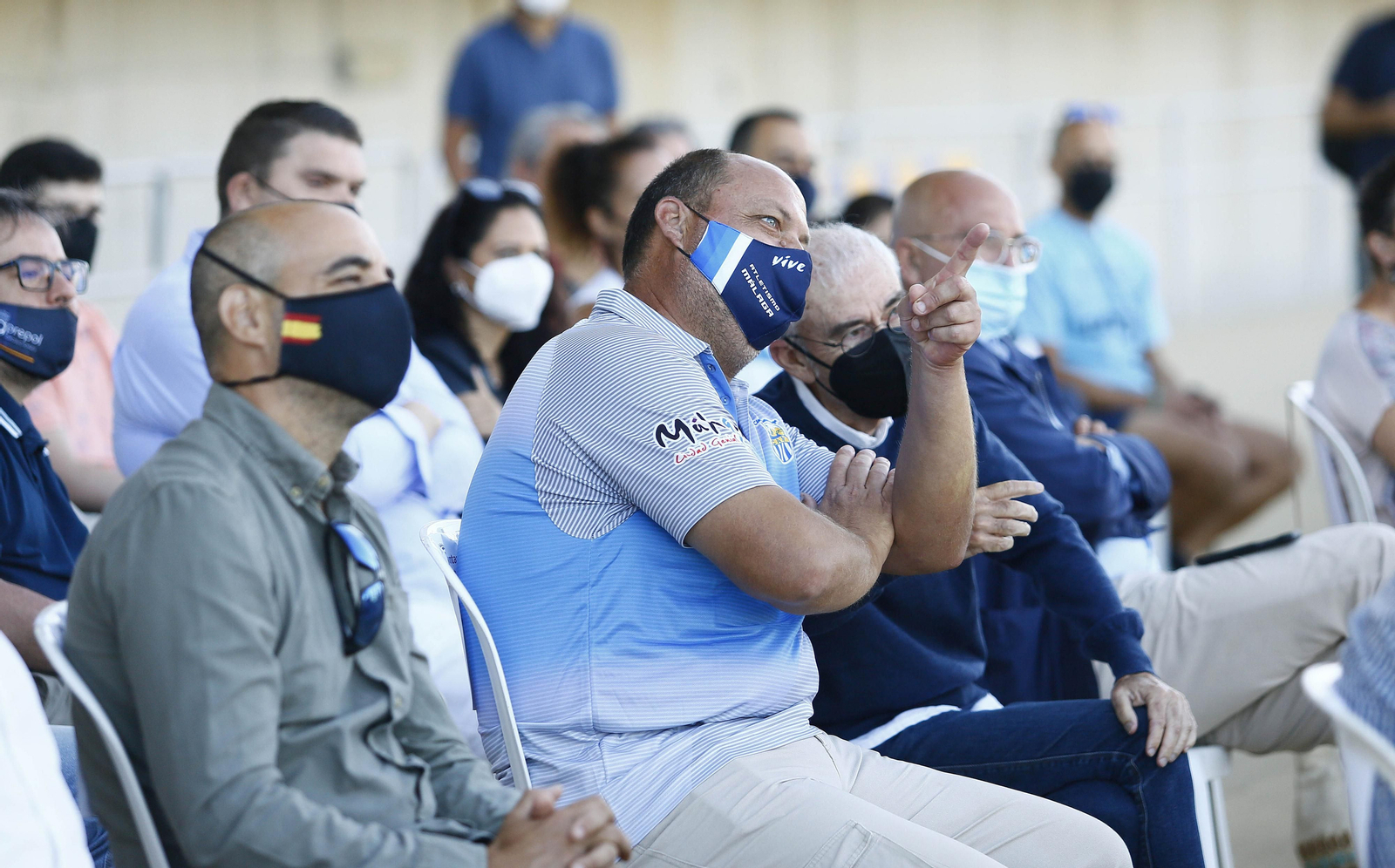 Fotos: El homenaje a Borja Vivas en el Ciudad de Málaga