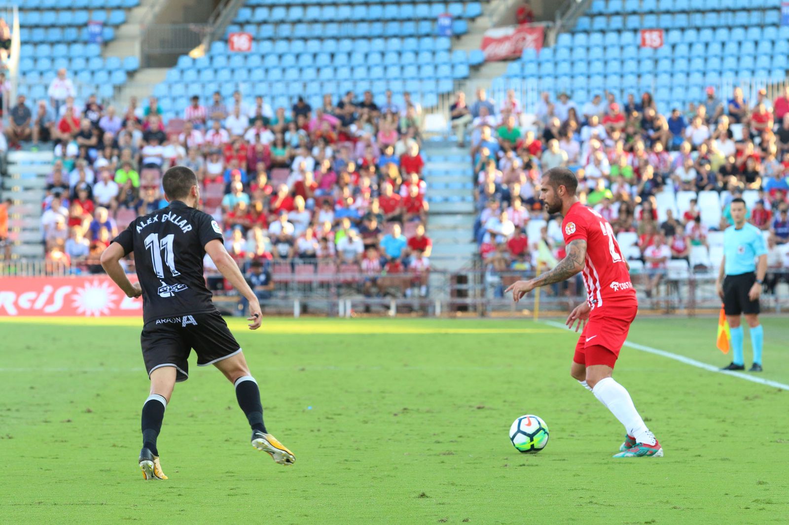 Las imágenes del Almería-Huesca