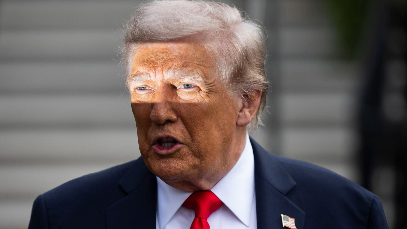 Donald Trump, esta semana, en Washington.