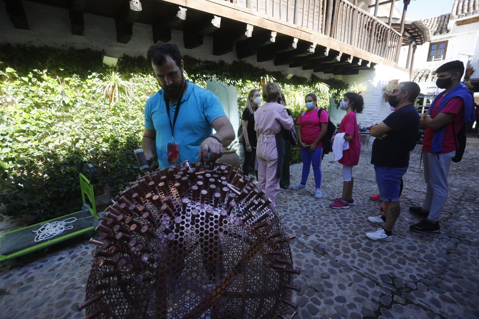 El montaje del Festival Flora, en imágenes