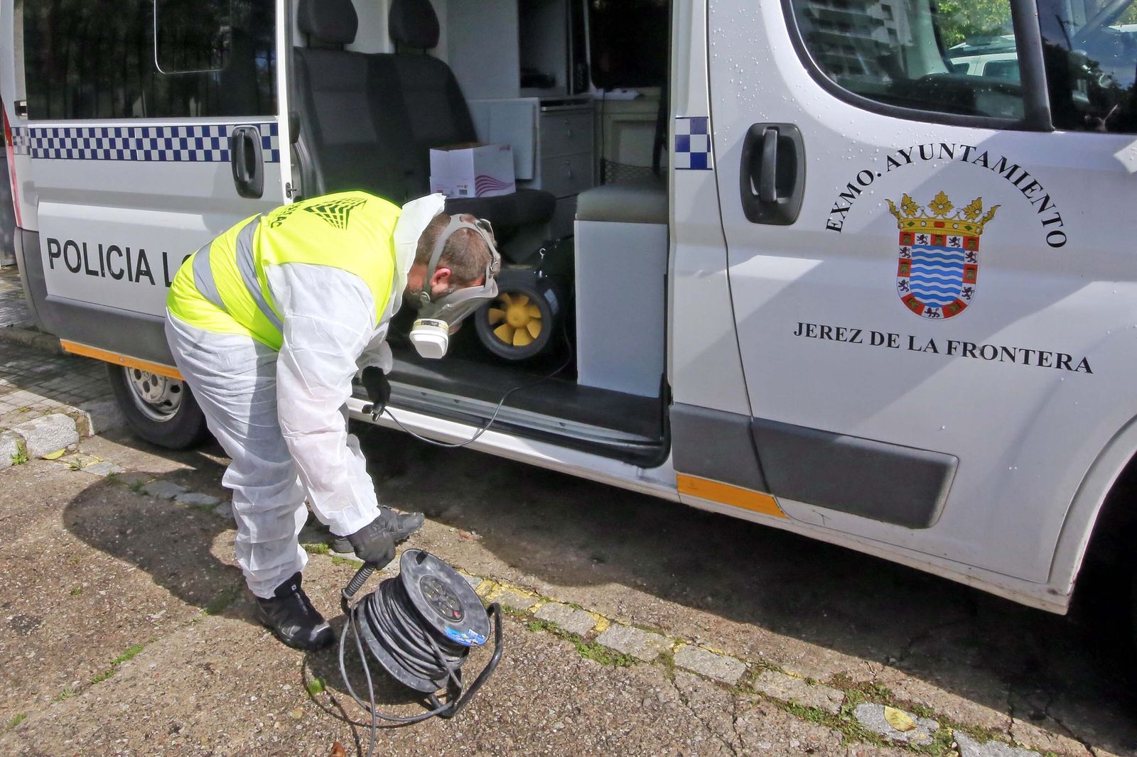 Coronavirus Jerez, imágenes del 21 de abril en Jerez