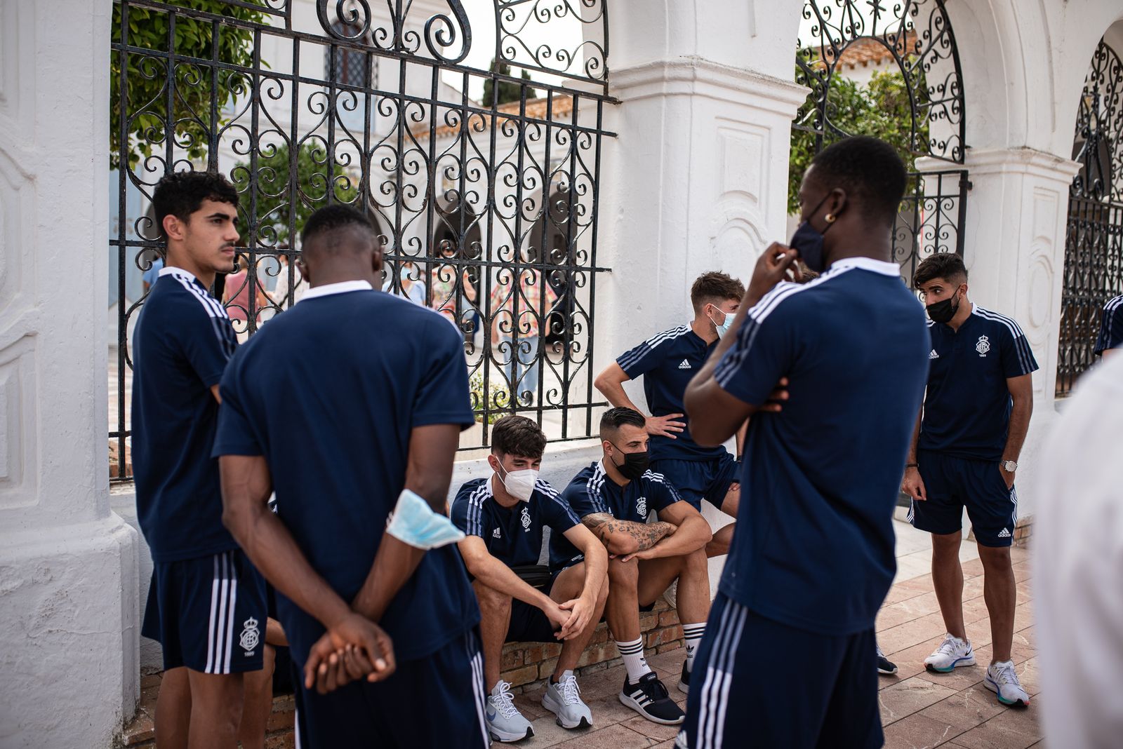 Imágenes de las ofrendas institucionales a la Virgen de La Cinta