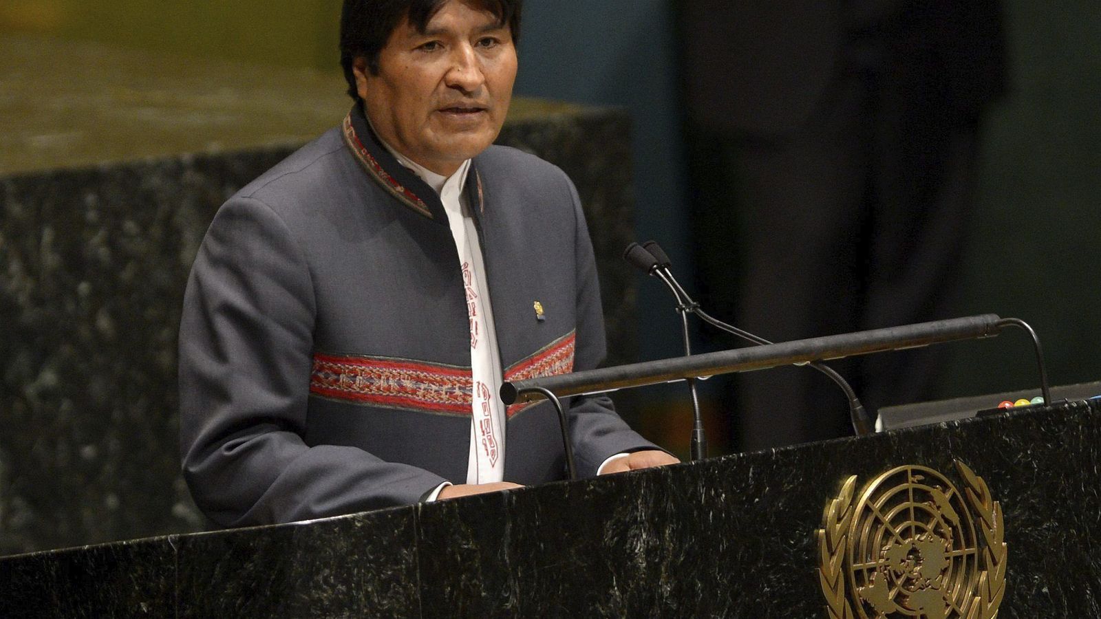 En la imagen, Evo Morales.