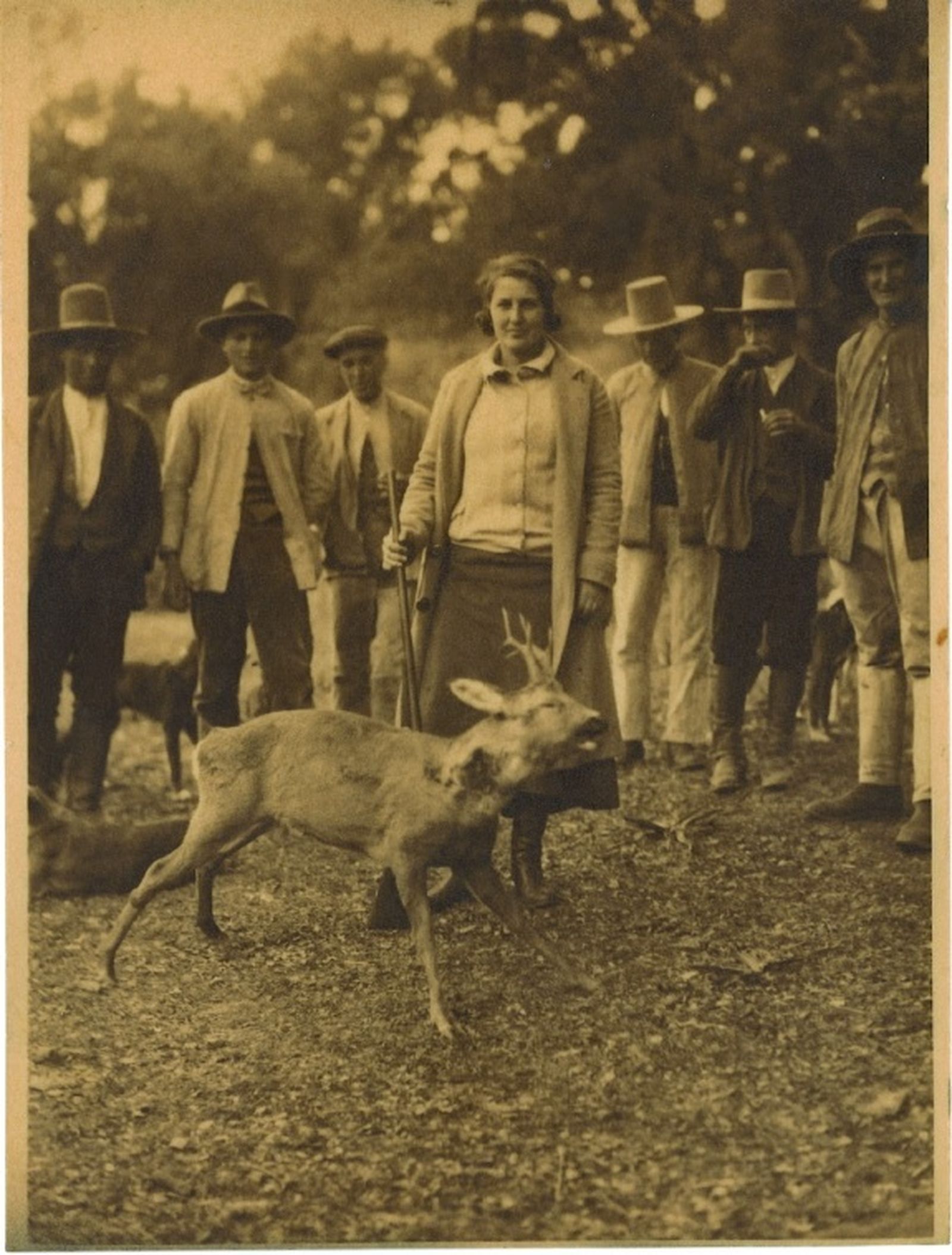 Foto antigua de caza.