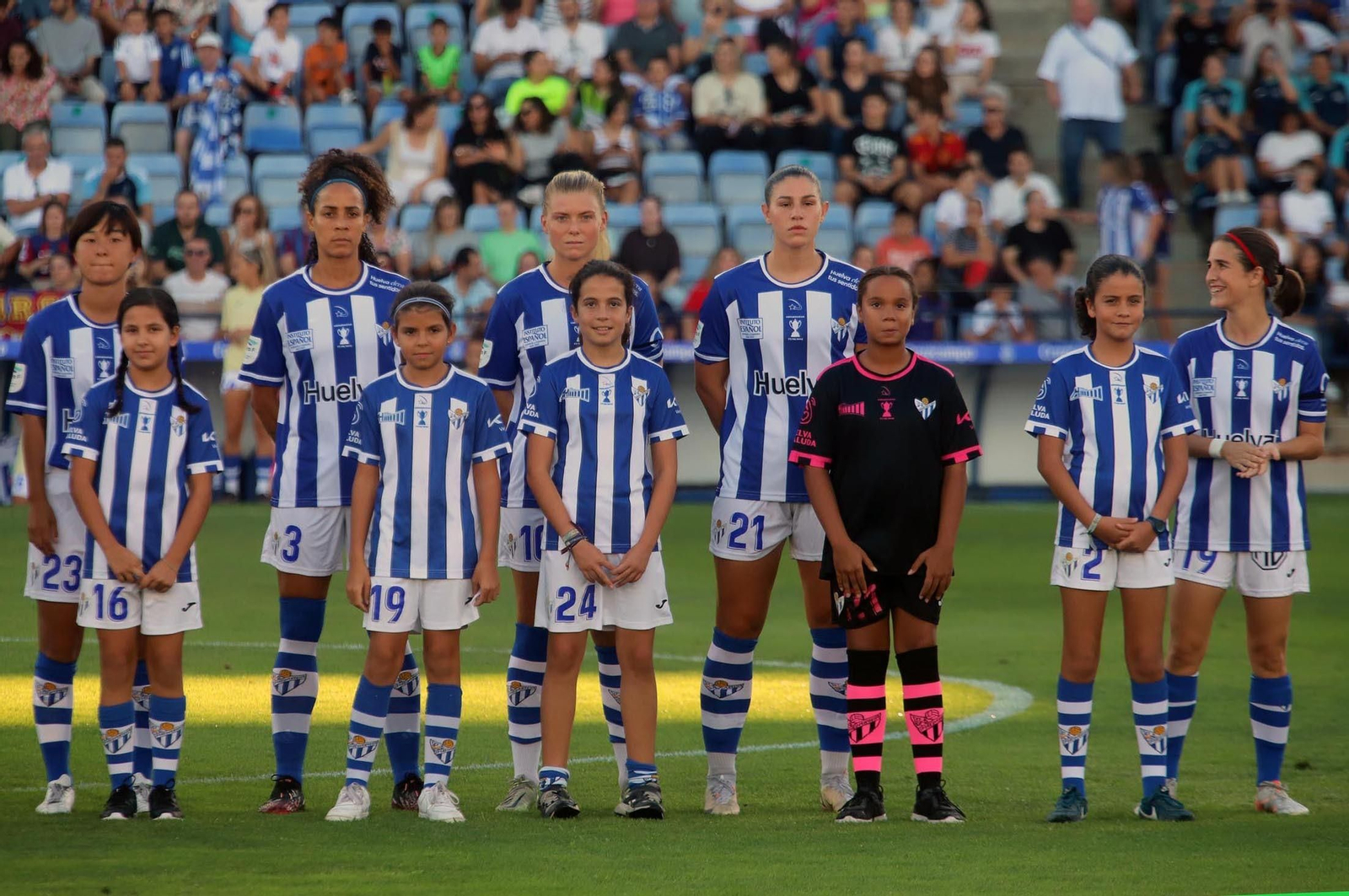 Imágenes del Sporting de Huelva-FC Barcelona