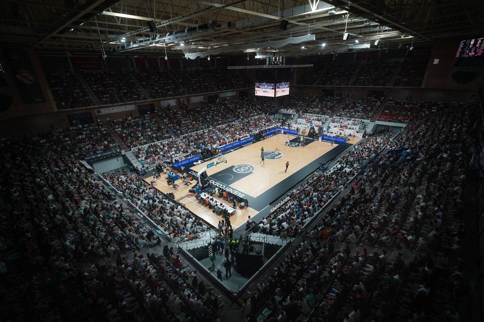 Vista del Palacio de los Deportes de Murcia