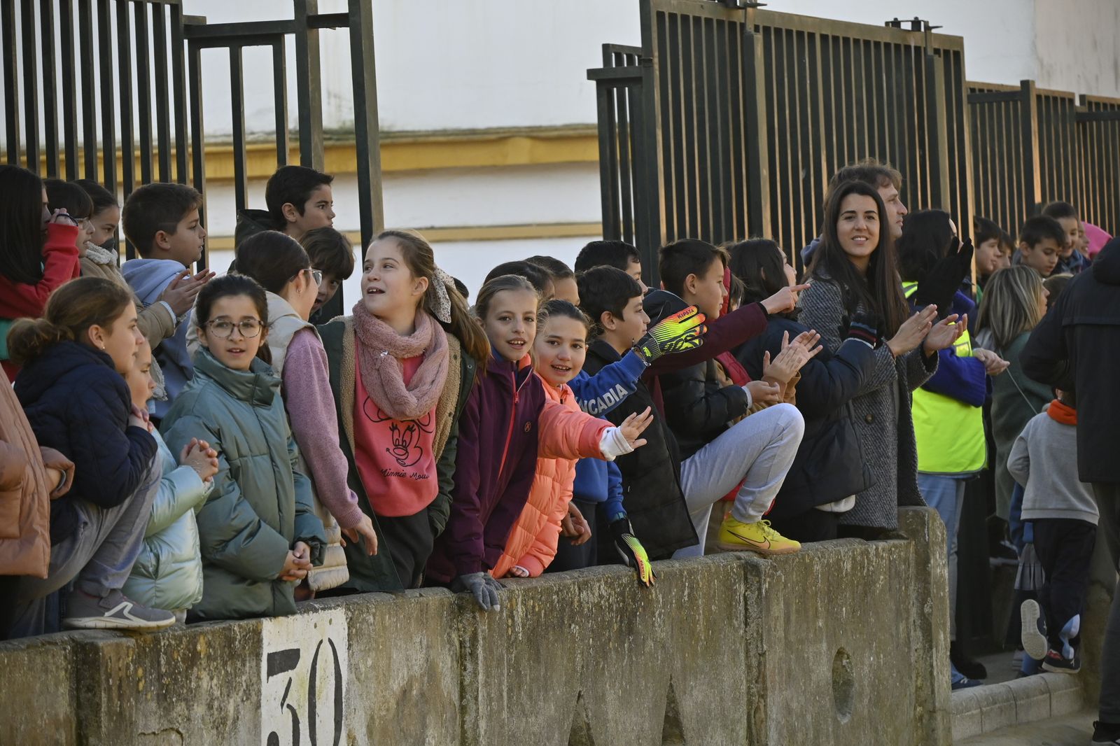 Imágenes del simulacro de incendio en el Funcadia