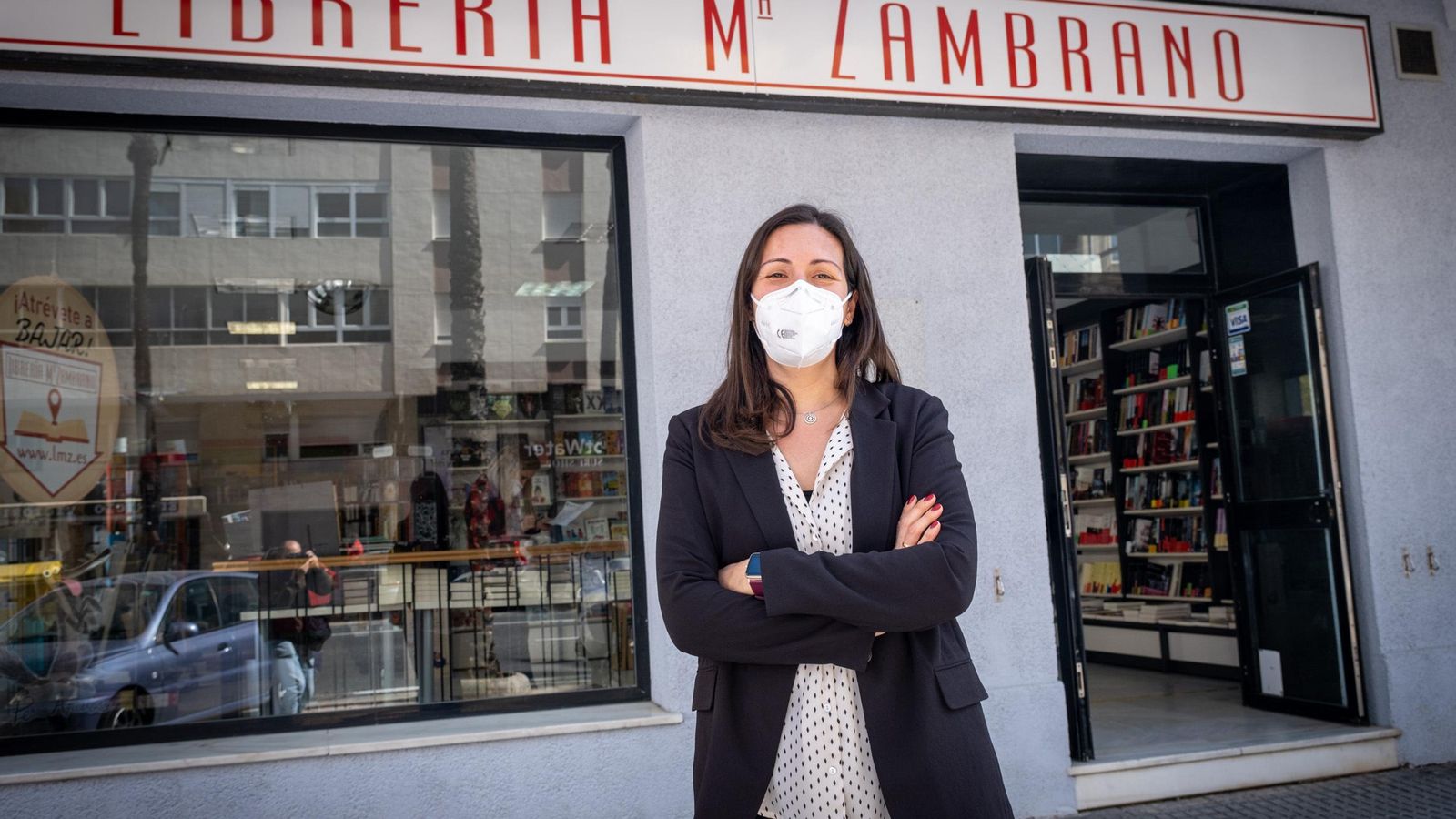 Sonia Quintero, responsable de las tres librerías María Zambrano de la provincia. Sonia Quintero, responsable de las tres librerías María Zambrano de la provincia.