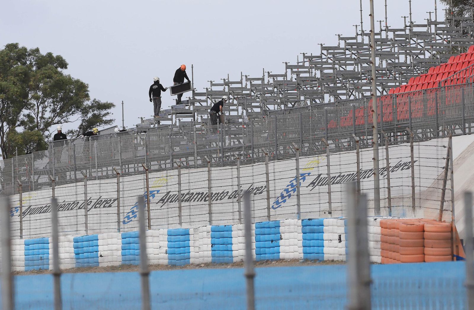 Imágenes del entrenamiento de Superbike en el Circuito de Jerez