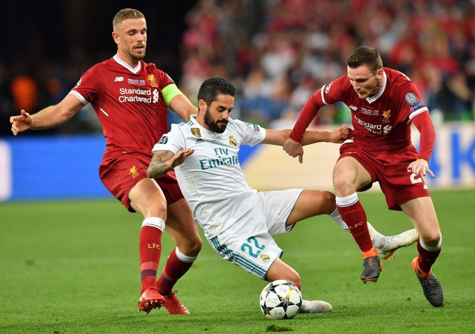 Las imágenes de la final de la Champions en Kiev