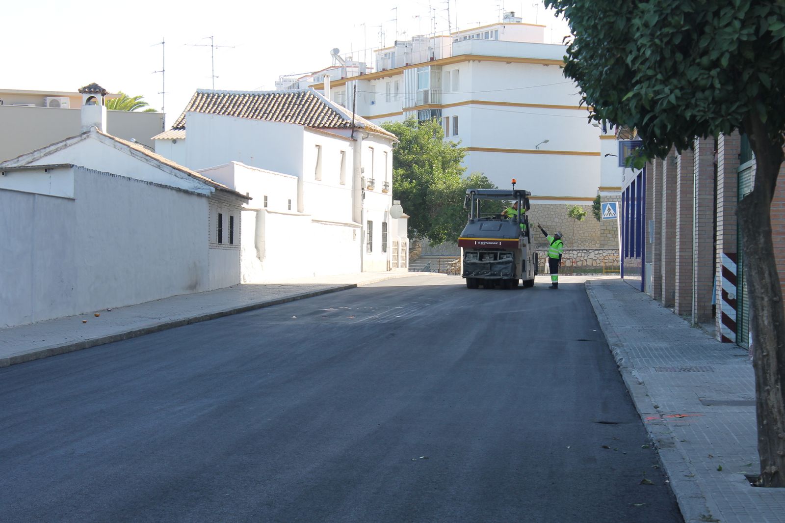 Obras incluidas en el Plan Asfalto de Lucena.