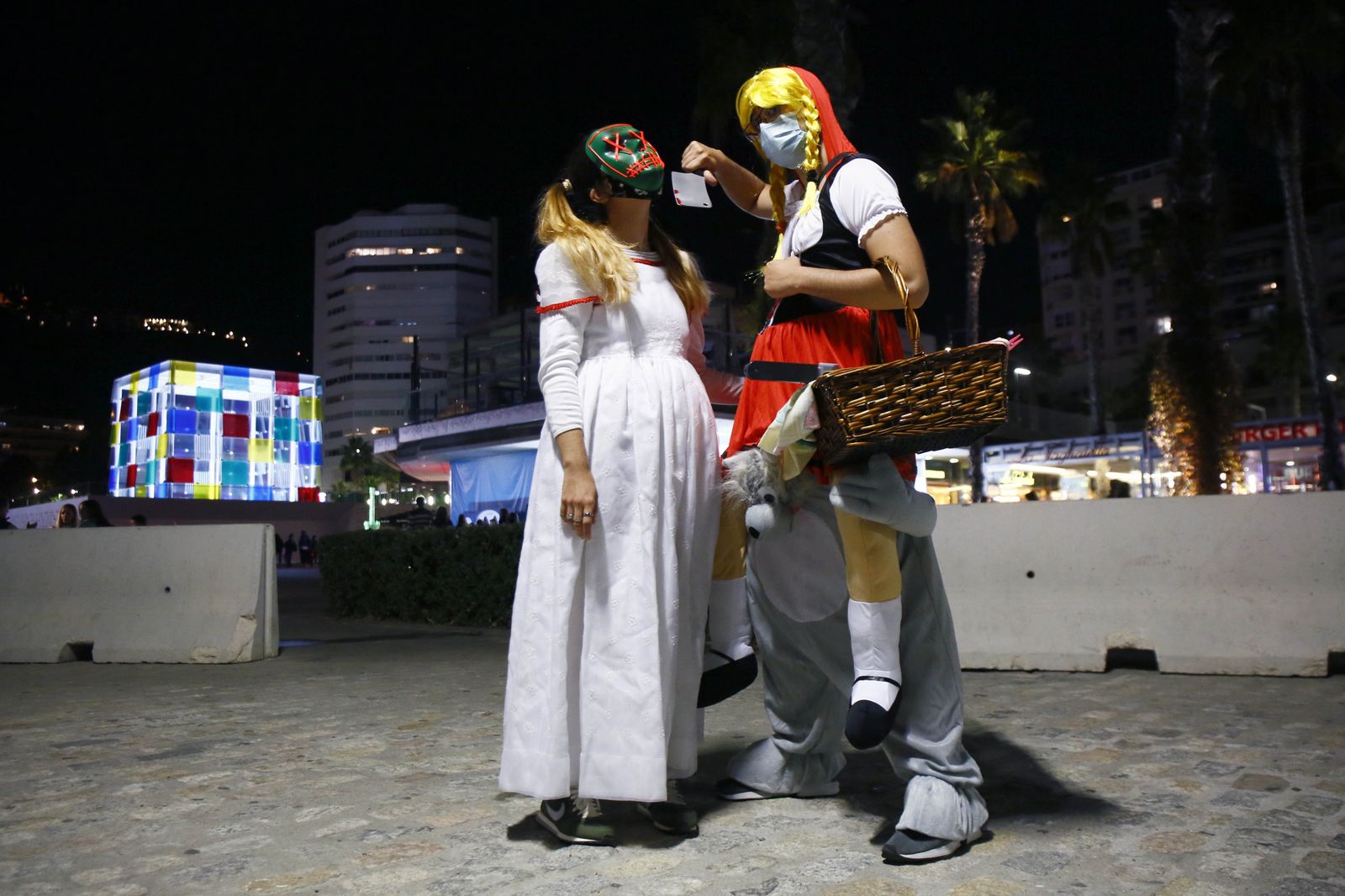 Las fotos de la Noche de Halloween en Málaga