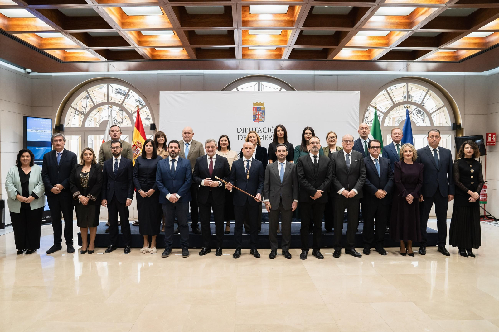 Así se ha vivido la investidura del nuevo presidente de la Diputación Provincial de Almería