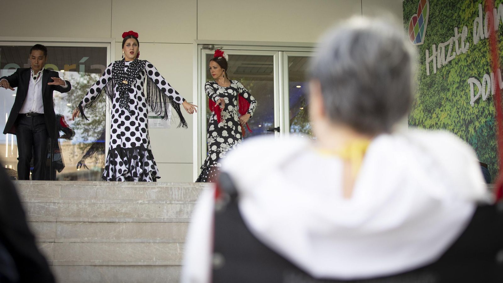 El acto se ha desarrollado en la explanada del Hospital de Neurotraumatología y Rehabilitación