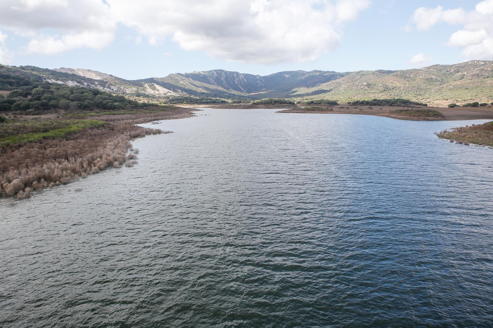 Fotos del pantano de Charco Redondo: de la sequía al 59% de capacidad en solo un año