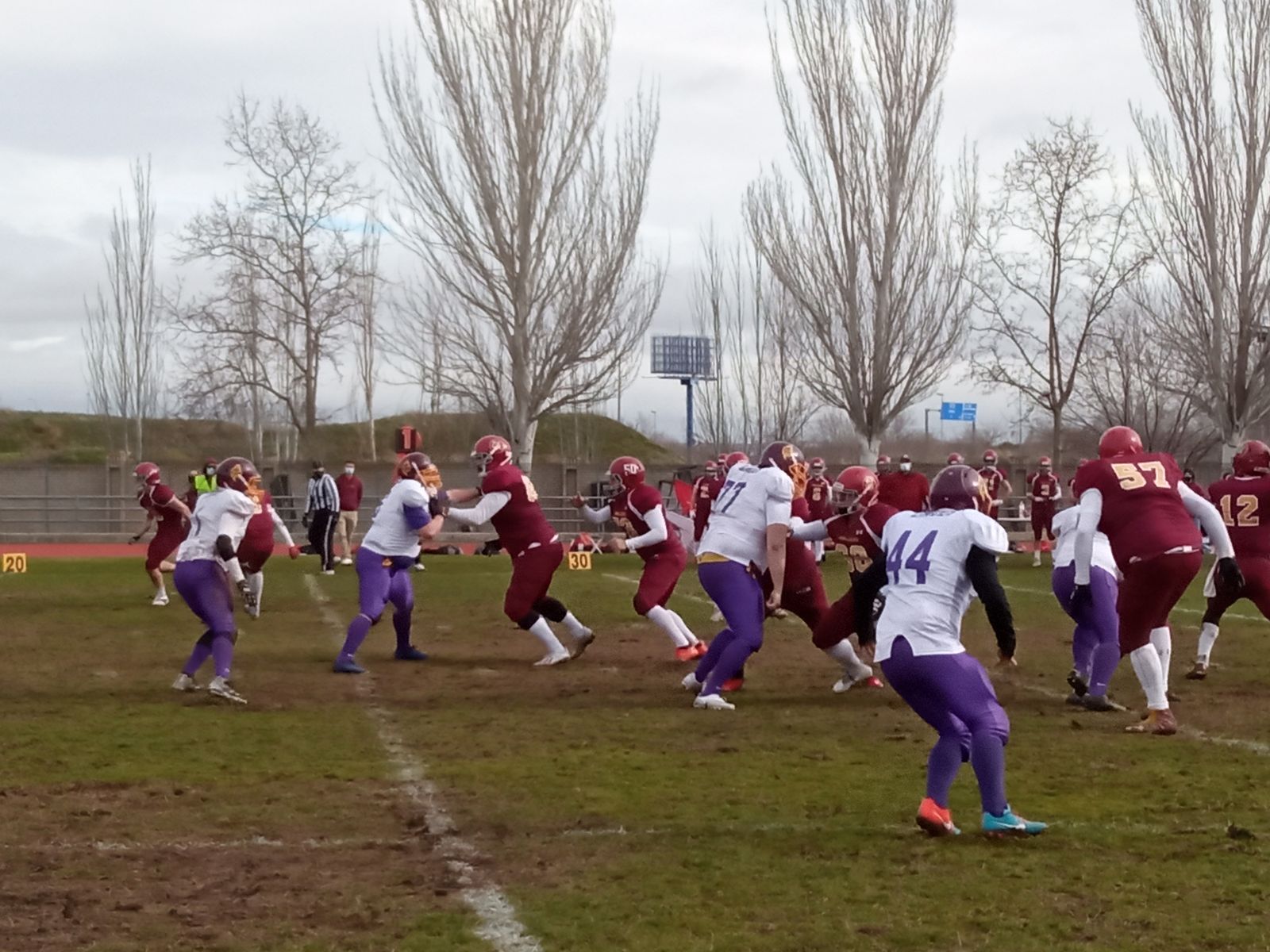 Un lance del encuentro.