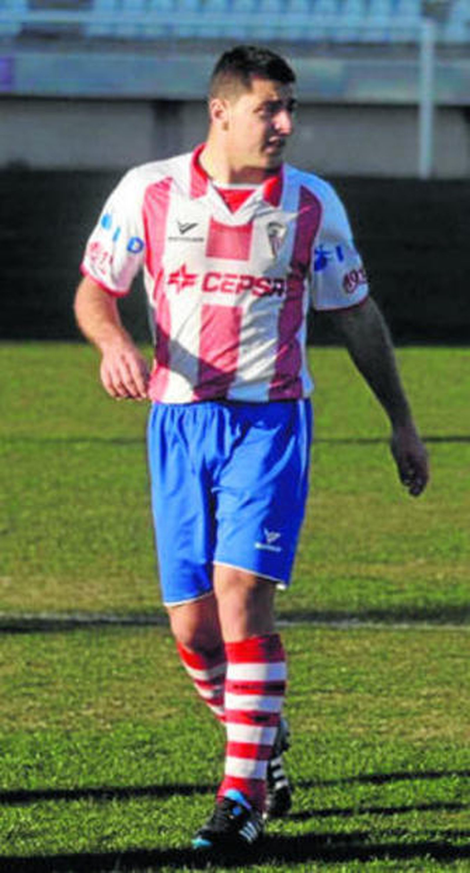 Màiquez, en un partido con el Algeciras.