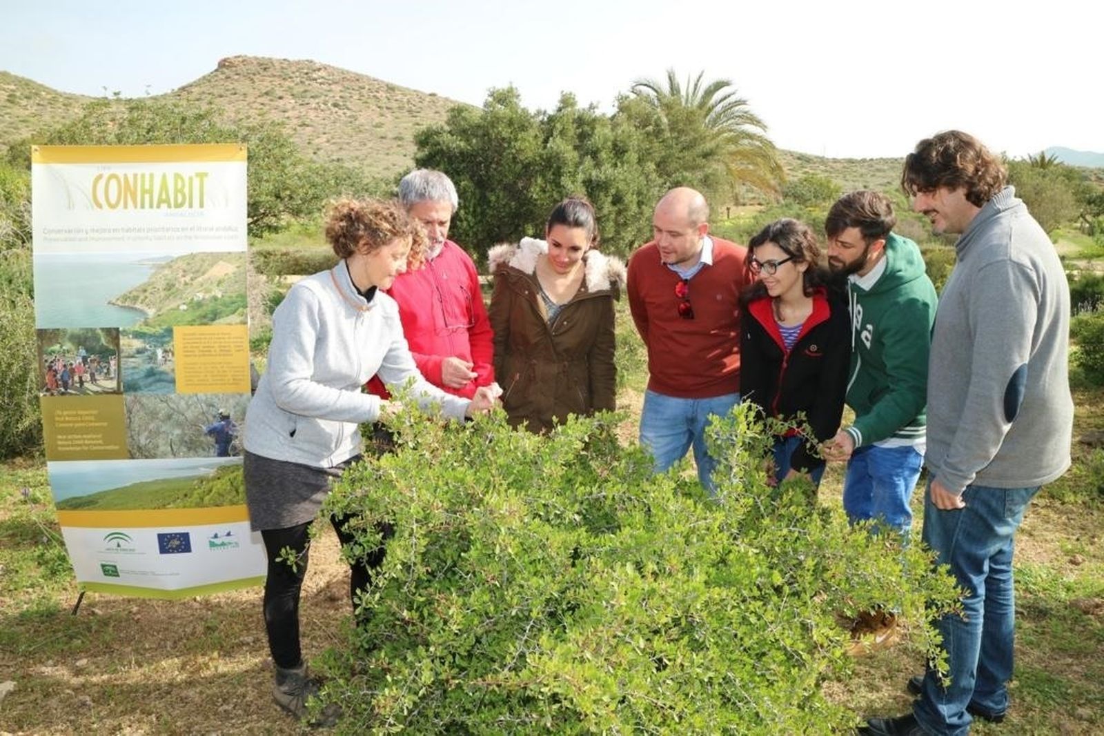 El delegado de Medio Ambiente, Antonio Martínez, ha visitado este espacio.