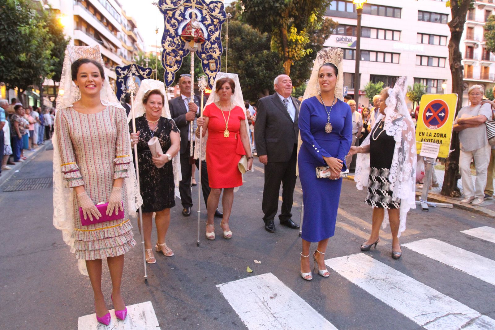 Procesión solemne de la Virgen de la Cinta.