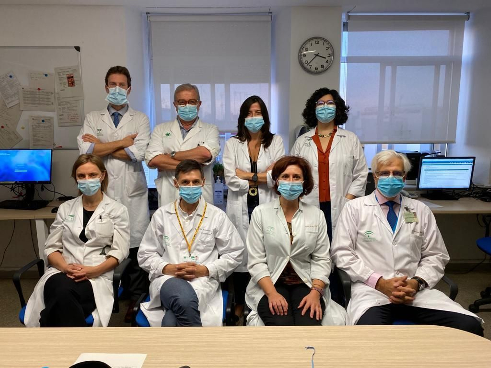 El equipo de la Unidad de Coloproctología del Virgen del Rocío.