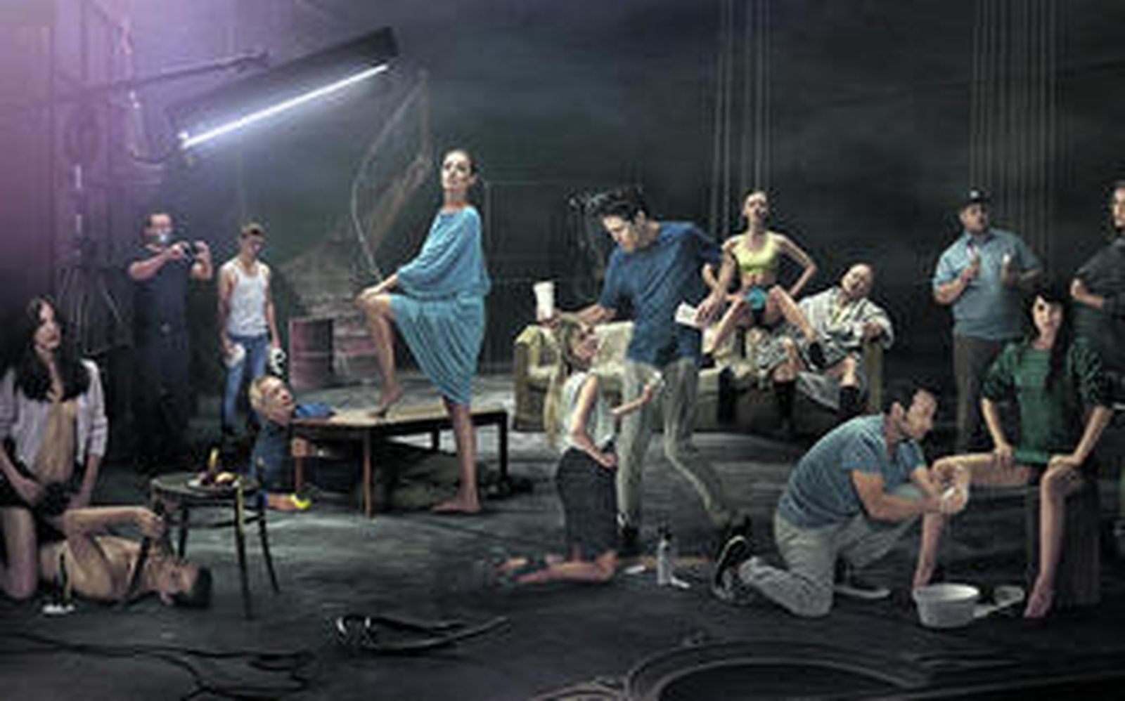 Uno de los carteles promocionales de 'Nymphomaniac', la esperada nueva película del danés Lars von Trier.