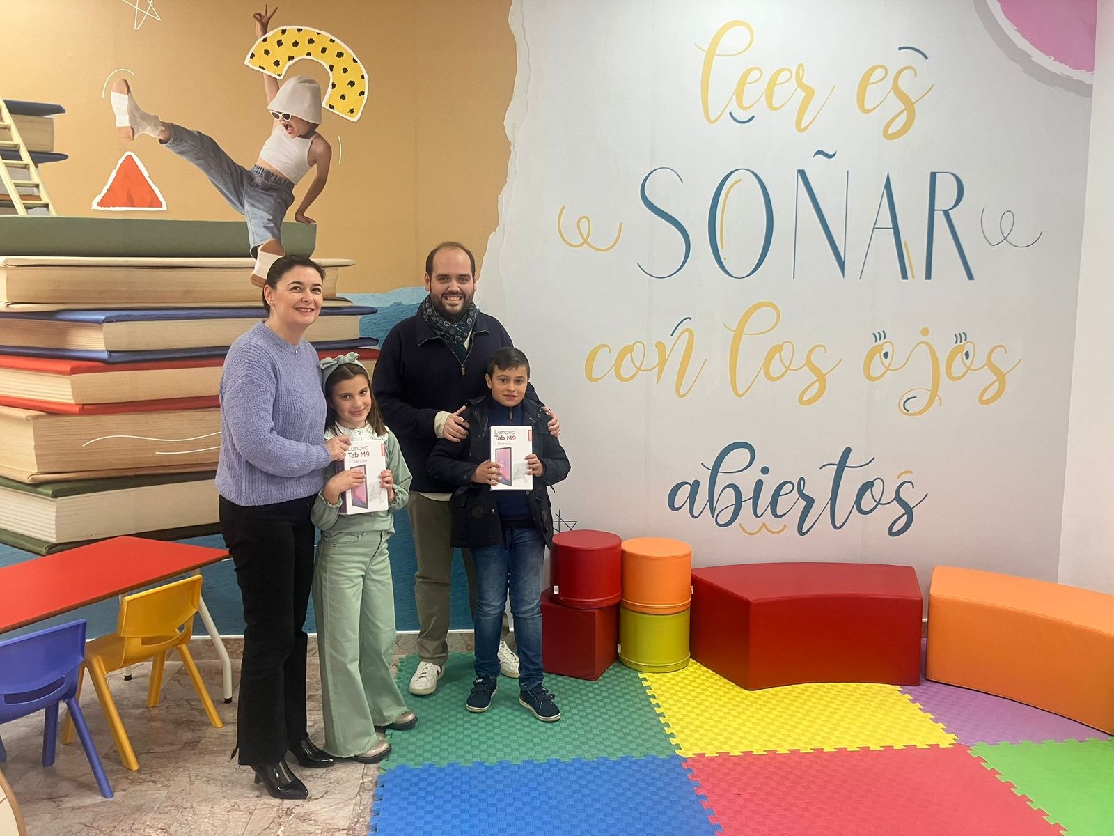 Isabel y Juan Luis, los jóvenes ganadores del reto lector de 2024