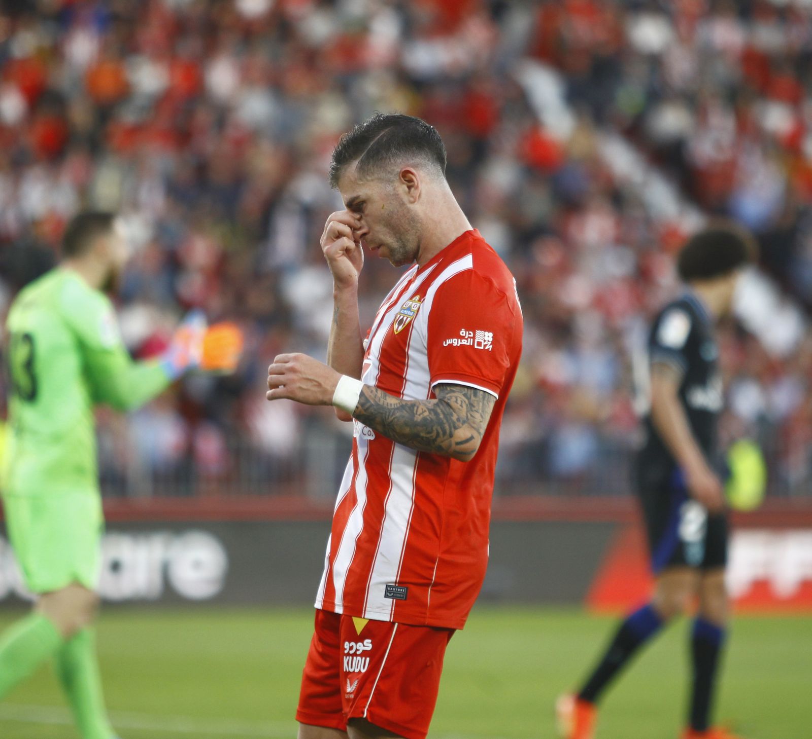 Imágenes del partido U.D. Almería-Atlético de Madrid