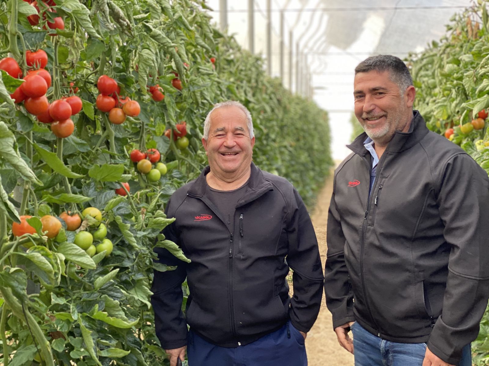 En el audiovisual se recoge la visita del chef a la finca de esta familia de agricultores.