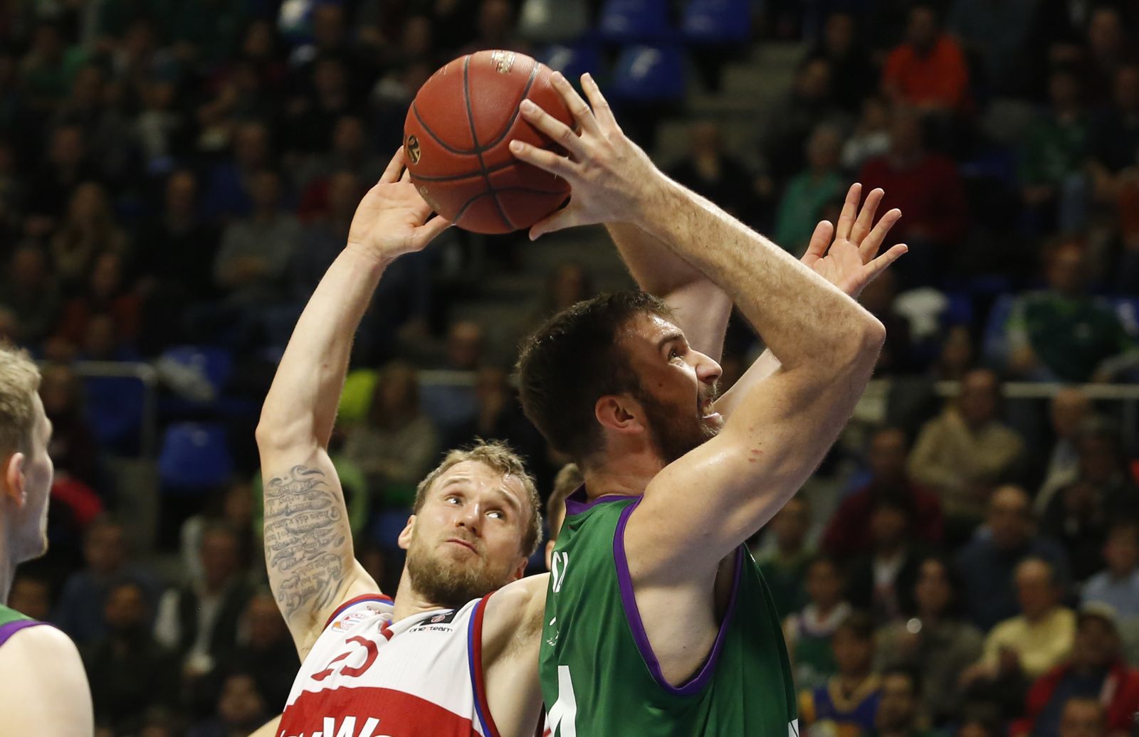 Imágenes del Unicaja-Bayern de Múnich