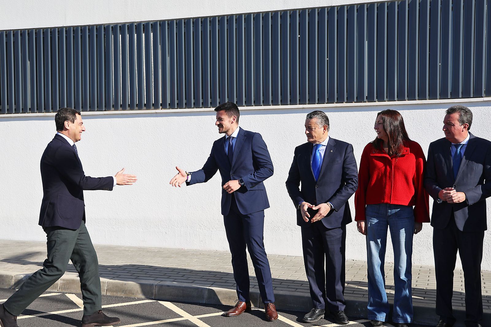 Las fotografías de la inauguración del consultorio de salud de Corrales.