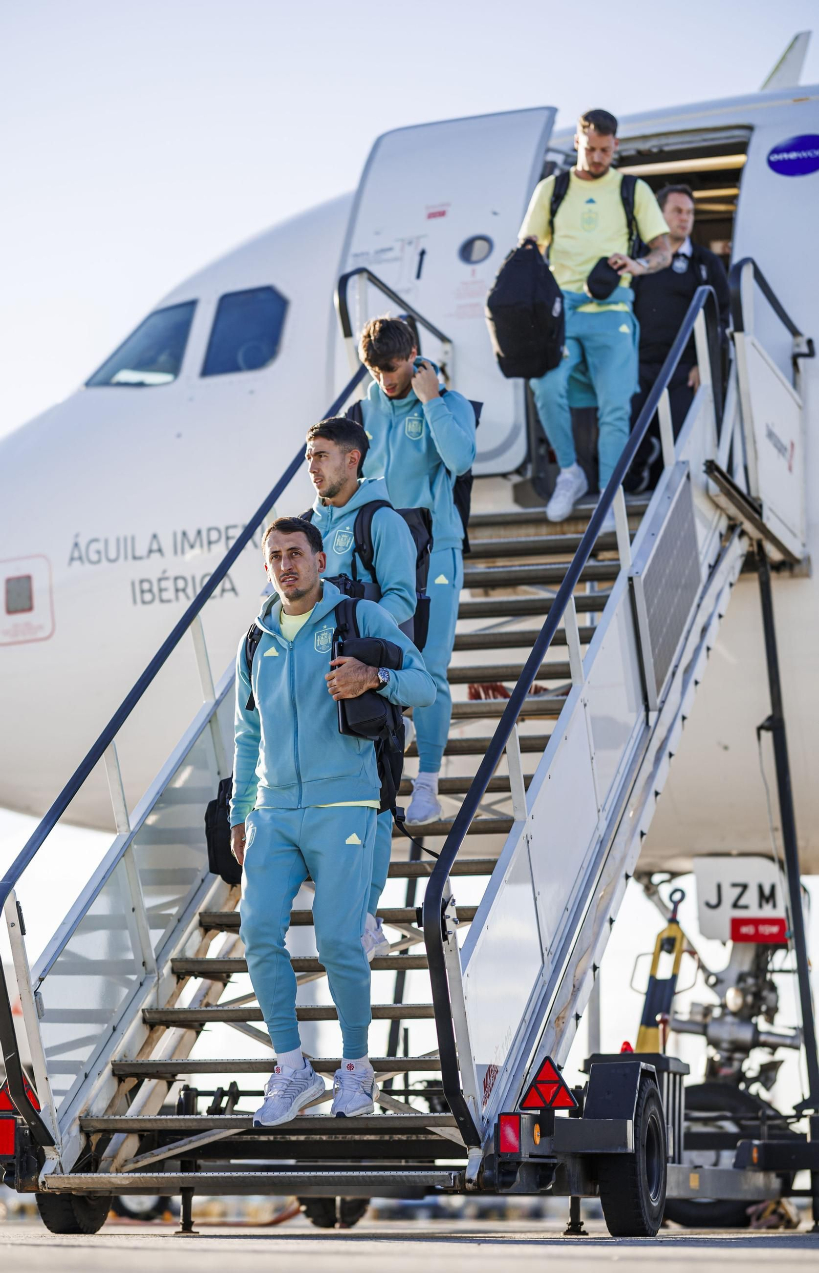 Las fotos de España antes de la gran final contra Inglaterra