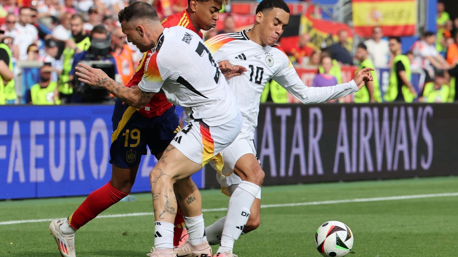 Las mejores fotos del España - Alemania