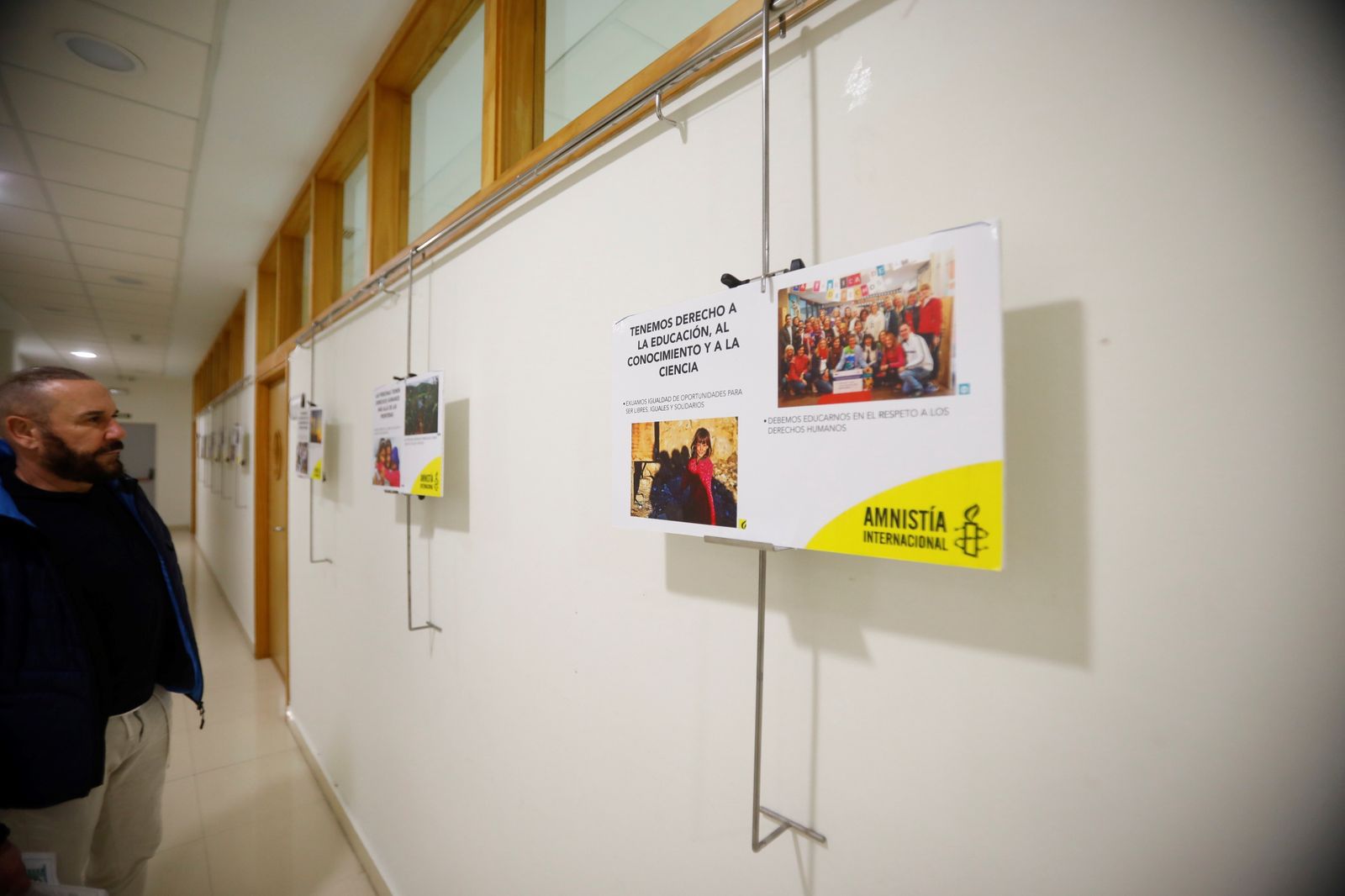 La exposición 'Derechos Humanos, presente y futuro' de Amnistía Internacional, en imágenes