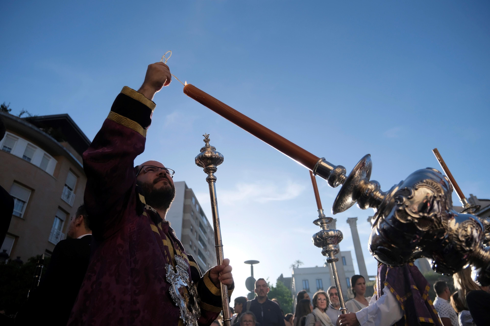 Viernes Santo en Córdoba: la procesión de la Expiración, en imágenes