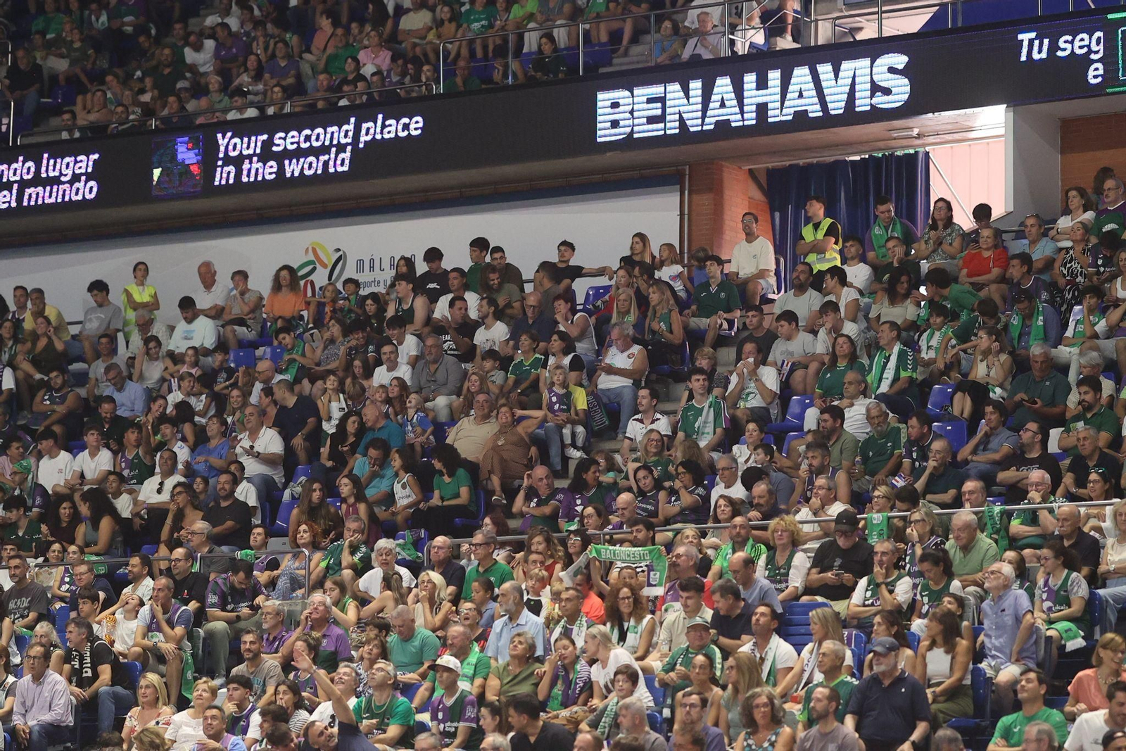 Búscate en el Carpena durante el Unicaja - Bilbao Basket